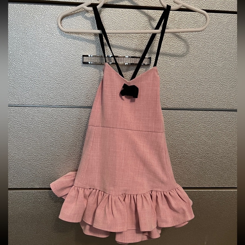 Well Dressed Wolf Pink Dainty Halter dress size 24 months